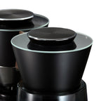 Cafetière filtre Vision Luxe 12 tasses avec tableau de bord rotatif