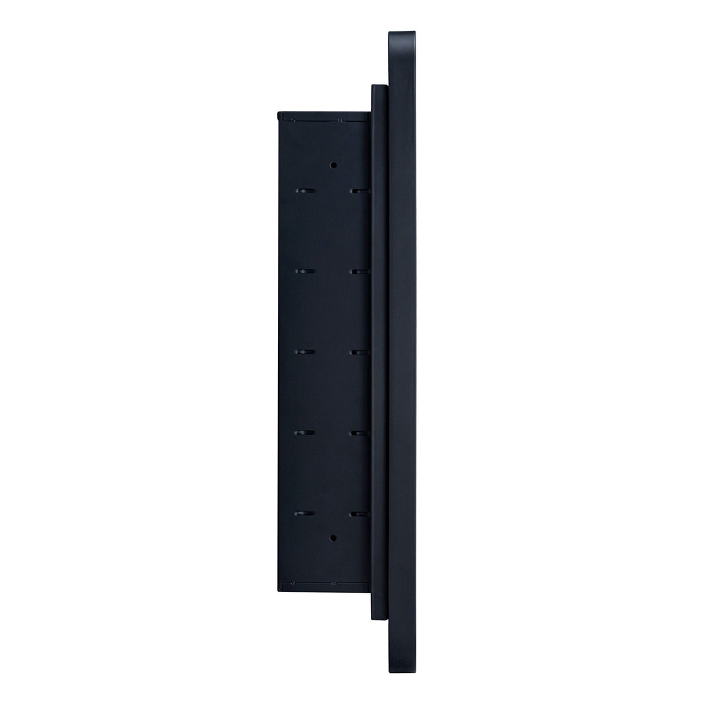 Armoire à pharmacie encastrée TEHOME WH avec miroir et étagères réglables