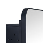 Armoire à pharmacie encastrée TEHOME WH avec miroir et étagères réglables