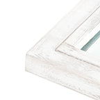 Miroir de fenêtre en bois arqué 71'' L x 31'' l